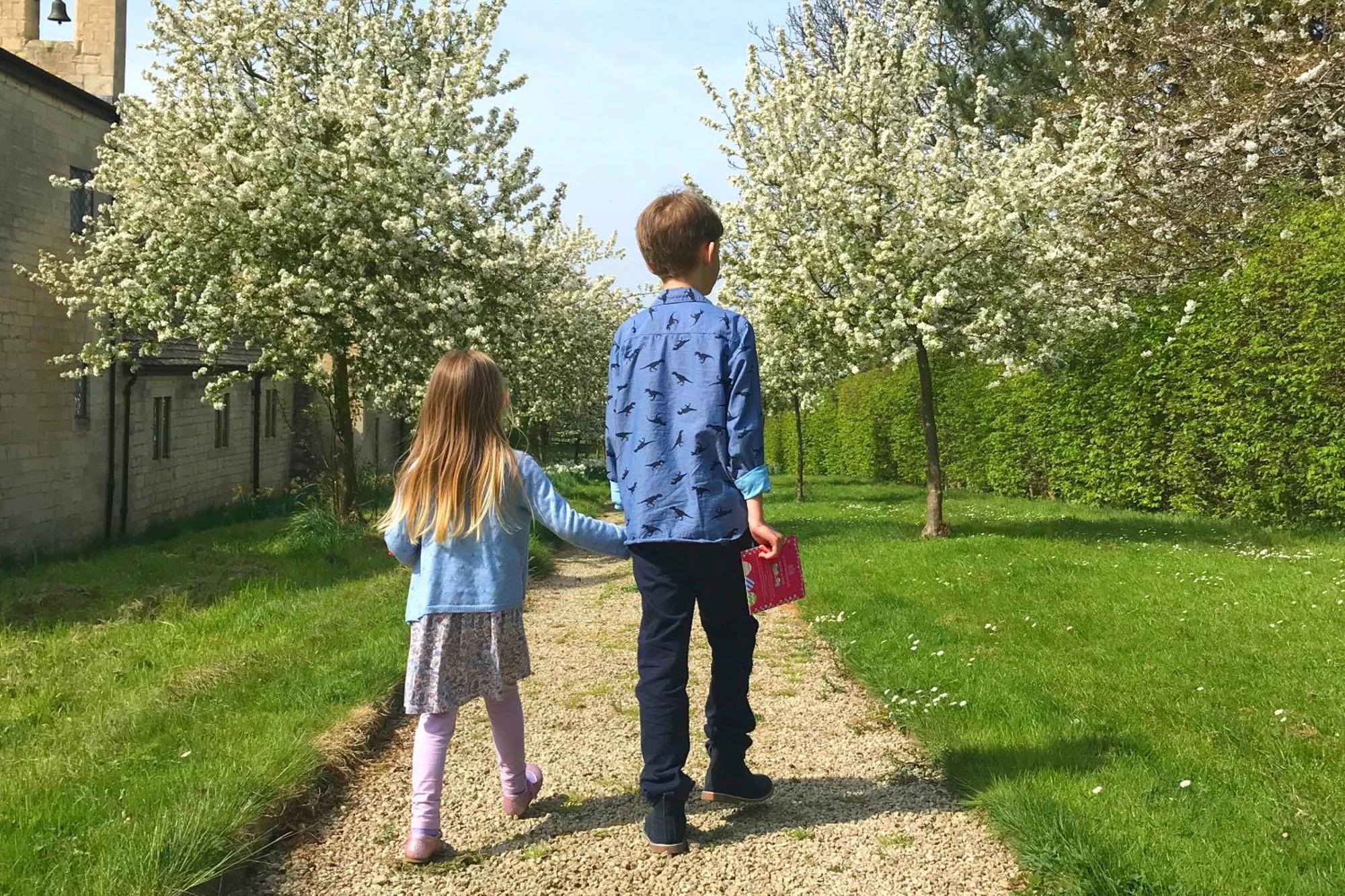 Hotel Ellenborough Park Bishop's Cleeve Esterno foto The orchard in spring